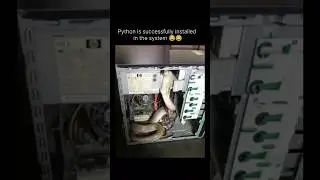 Bhai python install ho gya h 🤣😂#shorts #youtubeshorts #memes #coding #python #shortvideo #viralvideo
