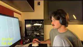 study with me! - pomodoro - background noise, no music