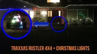 Decorating my RC car with Christmas lights!