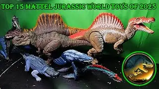 Топ-15 лучших игрушек Mattel по мотивам &laquo;Парка Юрского периода&raquo; 2025 года.