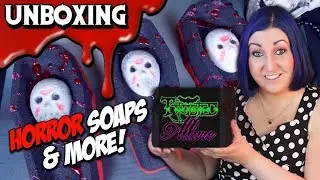 TWISTED ALLURE 💀 Unboxing Handmade Horror Soaps, Bath Bombs & More!