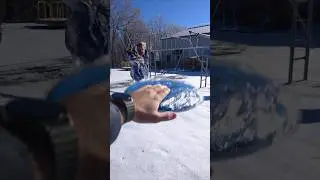 Я никогда раньше не видел ничего подобного #замерзший #снежныйдень