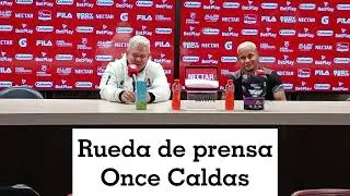 RUEDA DE PRENSA ONCE CALDAS