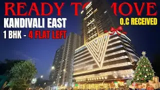 1bhk Ready to move flat in Kandivali East | only 4 flat left | Open View |1bhk Kandivali East mumbai