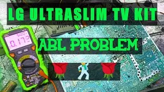 ABL PROBLEM LG ULTRA SLIM CRT TV 👍👍👍 LG TV MAIN AV PROBLEM, PICTURE PROBLEM