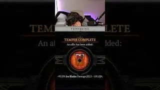3rd Perfect wand in a row I bricked via tempering&hellip; #diablo #diablo4 #diabloiv #streamer #twitch