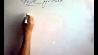 Analytical  geometry (Slope formula).mp4