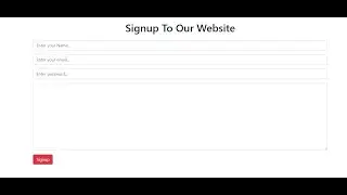 User Registration Form (Sign up) using Boostrap, PHP with MySQL Database in 2021|| Free source code.