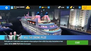 Pure Sniper Gameplay Walkthrough Android, iOS - Level 4 Z5 Marina DRONE WOLF || KILL THE DRONE PILOT
