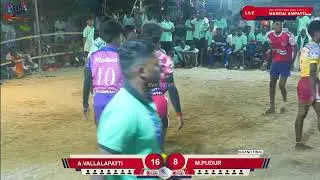 GRAND FINAL / A.VALLALAPATTI {VS} M.PUDUR |KABADDI TROUNAMENT | SVR SPORTS | KB