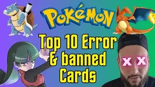 My Top 10 Pokemon Error Card - banned