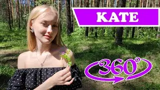 VR 360 Date with Kate. Look at this nice girl