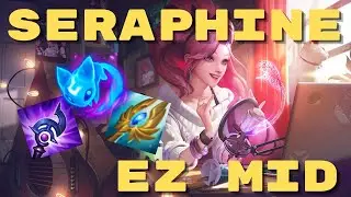 Seraphine vs. Talon Mid - Easy Win *clap* | League of Legends KDA All Out Indie Seraphine Gameplay