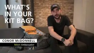 Photography kit bag : Entertainment & Wildlife Photographer, Conor McDonnell