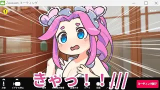 Web会議でみせつけるめたん先輩(42)【ずんだもん】