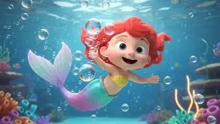 Bubbles the Fish New Year Splash | Fun Water-Themed Song for Kids | Energetic Toddler Rhyme