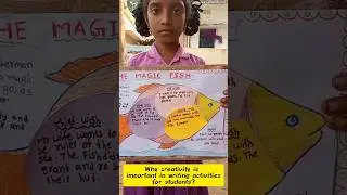 The magic fish- Writing activity#rajclassroom #activitybasedlearning #creativewriting #themagicfish