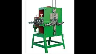 8mm steel iron wire triangle square d ring buckle forming making machine for india customer