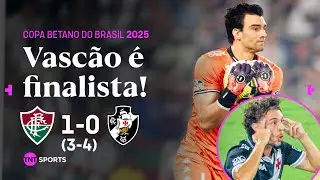 LEO JARDIM DECIDE NOS P&Ecirc;NALTIS E VASCO SE GARANTE NA GRANDE FINAL! FLUMINENSE 1(3)X (4)0 VASCO