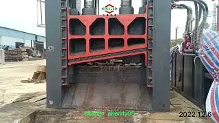 Hydraulic Gantry Shears &ndash; Precise Metal Cutting Tool | 630T Scrap Shear in Action