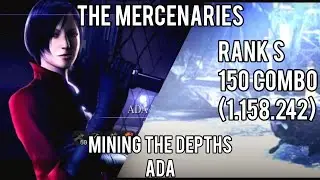 RESIDENT EVIL 6 (The Mercenaries) - Mining The Depths - Ada - Rank S