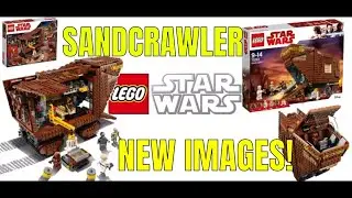 Star Wars LEGO - Sandcrawler 75220  - OB1 Summer 2018 PREVIEW