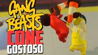 Fazendo Gostoso com o CONE - Gang Beasts
