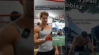 Na bank nie zrobisz takiej pompki❗️ #kalistenika #sport #motywacja #trening