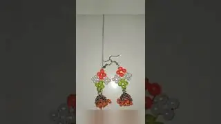 Republic day special earrings making 🇮🇳💎#viralshorts #trending #like &subscribe 🇮🇳💎#