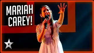10 Year Old Singer STUNS The Judges With a Mariah Carey Hit! | Kids Got Talent