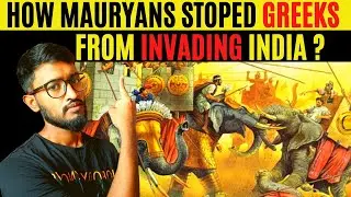 How Mauryans stopped Greeks from Invading india  || Seleucid & Mauryan War
