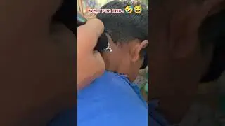 wait for end ,👉😂🤣 #funnyvideo #highlight #hairstyle #haircut #balcutting #mullet #post #viralreels