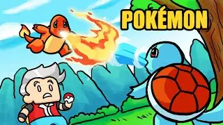 Pokemon Logic: My First Ever Pokemon Battle | Cartoon Animation