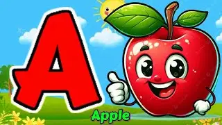 ABC phonics song | a for apple | nursery rhymes kids learning alphabet song 
