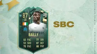 FIFA 23 : SOLUTION SBC BAILLY WINTER WILDCARDS