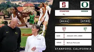No. 8 Stanford vs Oregon | Pac-12 | 1.19.24