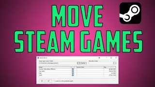 Move STEAM GAMES Without Re-Downloading