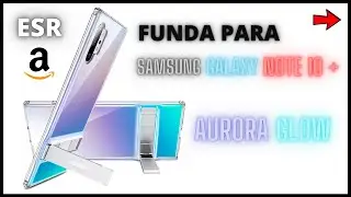 ✅ ESR Funda Metal Kickstand para Samsung Note 10 Plus/10+/5G | Amazon | Mejores Fundas Note 10 Plus