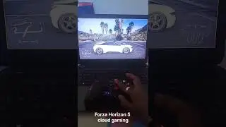 Xbox cloud gaming No lag #forzahorizon5 #xboxgamepass