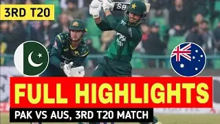 PAKISTAN VS AUSTRALIA 3RD T20 MATCH HIGHLIGHTS TODAY PKS VS AUS 3RD T20 MATCH HIGHLIGHTS #viralvideo
