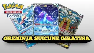 CRIMSON BLAZE | Can SUICUNE GIRATINA GRENINJA Deck Win? | Pokémon TCG Pocket 