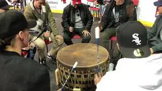 Walking buffalo sings a wicked song Lethbridge powwow 2018