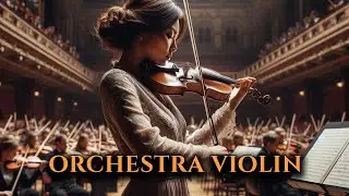 Deep Focus Violin - Solo in Classical Hall (1 Hour) | Study & Concentration
