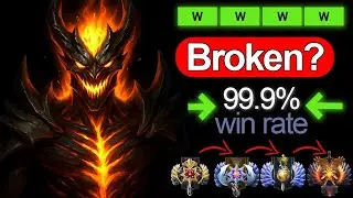 Unkillable Immortal Shadow Fiend Carry | Safe Lane &mdash; 7.40b