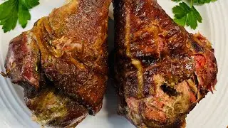 Smoked Turkey Legs - The CHEAT METHOD
