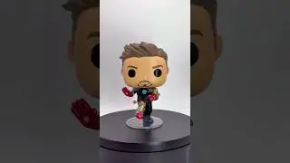 Tony Stark 1416 Funko Pop The infinity saga MARVEL studios Exclusive GITD glows in the dark iron man