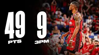 Bryce Cotton (49 points) Highlights vs Adelaide 36ers - Round 20, NBL25