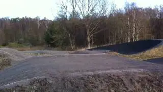 2011 års första träning med hopp efter förstakurvan 2
