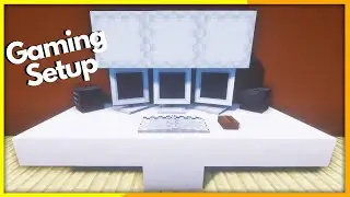 Minecraft Gaming Setup bauen Tutorial 1.18 - Gaming PC bauen in Minecraft Survival