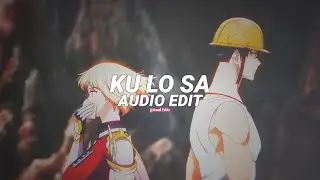 ku lo sa (slowed) - oxlade, camila cabello [edit audio]
